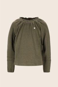 Like Flo blouse Eli army (F508-5401-355)